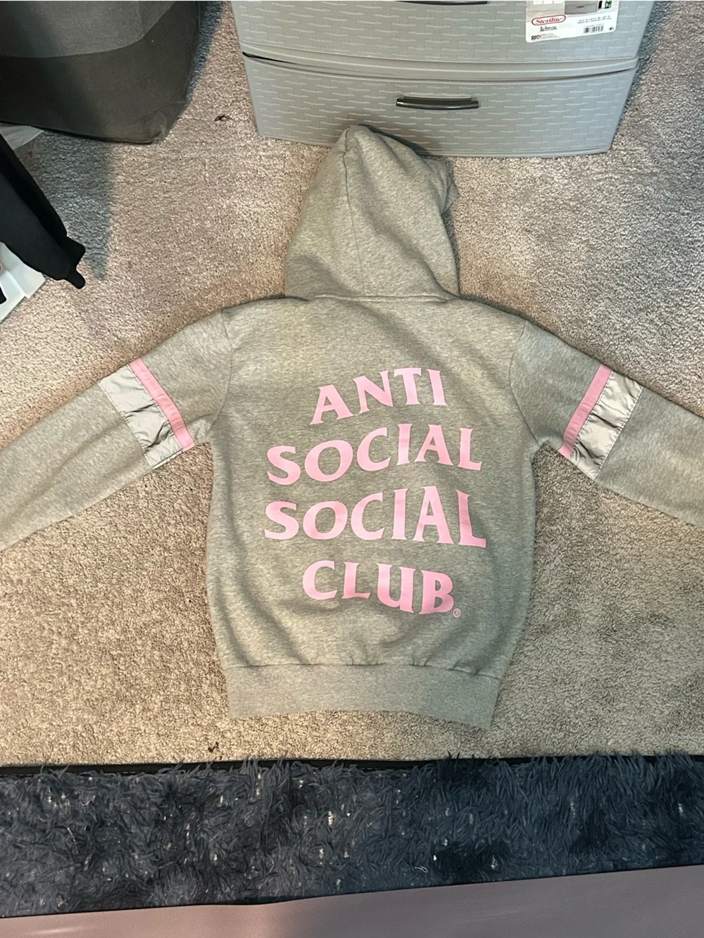 Anti Social Club Post Office Collab Hoodie